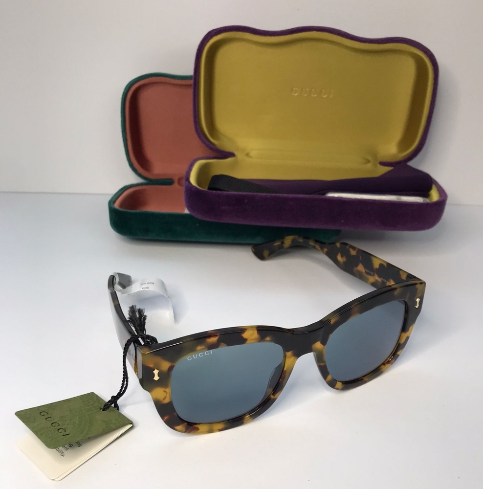 💯 Original GUCCIGG1110S-003 53 Sunglass MAN BIO ACETATESunglasses - Picture 5 of 13